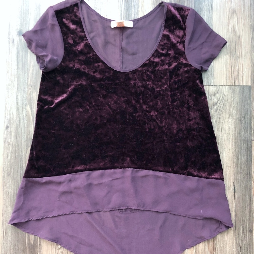 Band of Gypsies / Velvet Merlot Top
